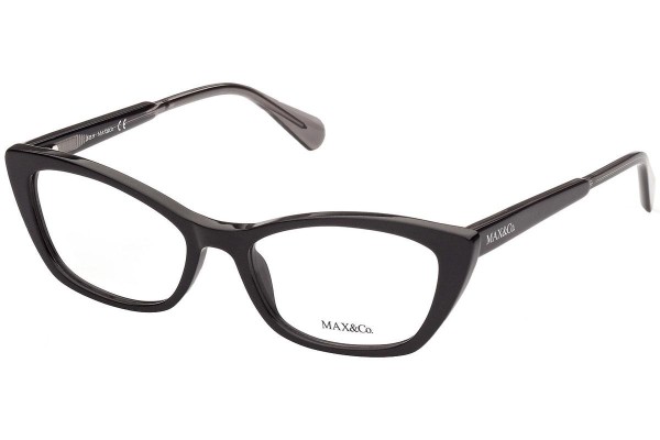 Okulary korekcyjne Max&Co. MO5002 001 Kocie oczy Czarne