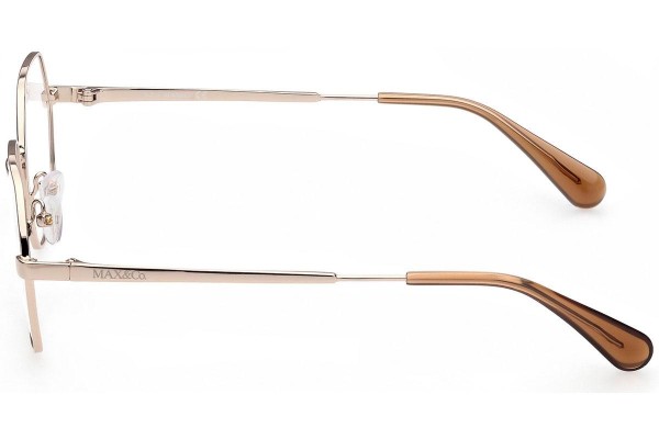 Okulary korekcyjne Max&Co. MO5036 028 Nieregularny Złote