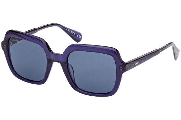Okulary przeciwsłoneczne Max&Co. MO0055 90V Kwadratowe Niebieskie