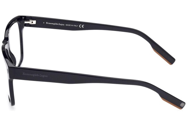 Okulary korekcyjne Zegna EZ5231 001 Kwadratowe Czarne