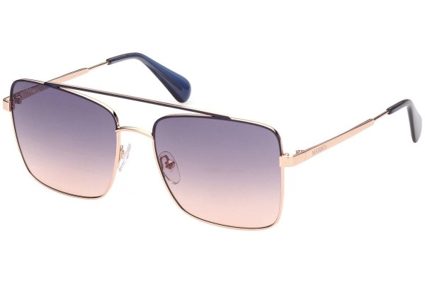 Okulary przeciwsłoneczne Max&Co. MO0006 28W Kwadratowe Złote