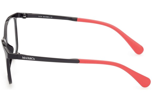 Okulary korekcyjne Max&Co. MO5012 001 Kocie oczy Czarne