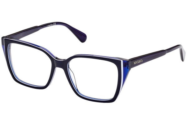 Okulary korekcyjne Max&Co. MO5059 092 Kwadratowe Niebieskie