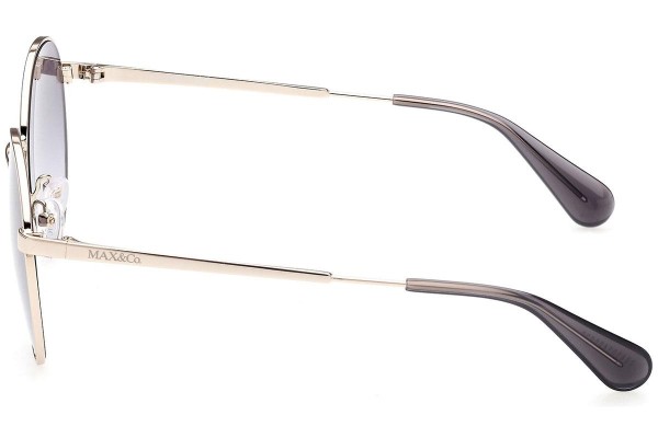 Okulary przeciwsłoneczne Max&Co. MO0042 32B Okrągłe Złote