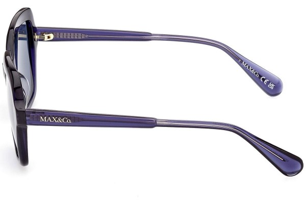 Okulary przeciwsłoneczne Max&Co. MO0055 90V Kwadratowe Niebieskie