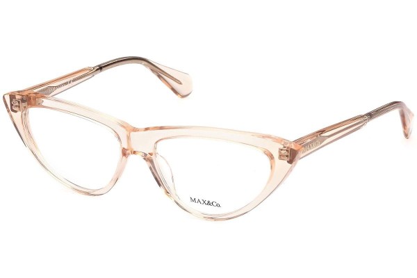 Okulary korekcyjne Max&Co. MO5015 072 Kocie oczy Różowe