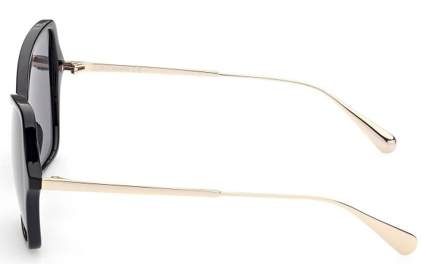 Okulary przeciwsłoneczne Max&Co. MO0033 01A Kocie oczy Czarne