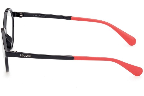 Okulary korekcyjne Max&Co. MO5055 001 Okrągłe Czarne