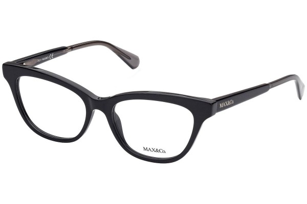 Okulary korekcyjne Max&Co. MO5029 001 Kocie oczy Czarne