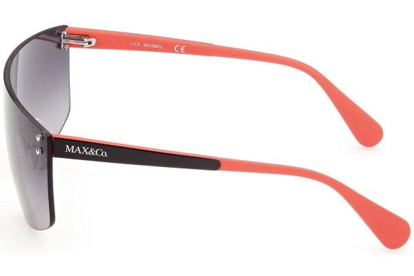 Okulary przeciwsłoneczne Max&Co. MO0013 01B Pojedyncze | Shield Czarne
