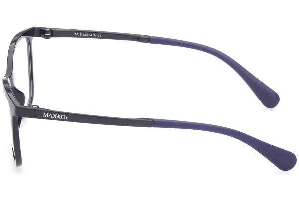 Okulary korekcyjne Max&Co. MO5012 090 Kocie oczy Niebieskie