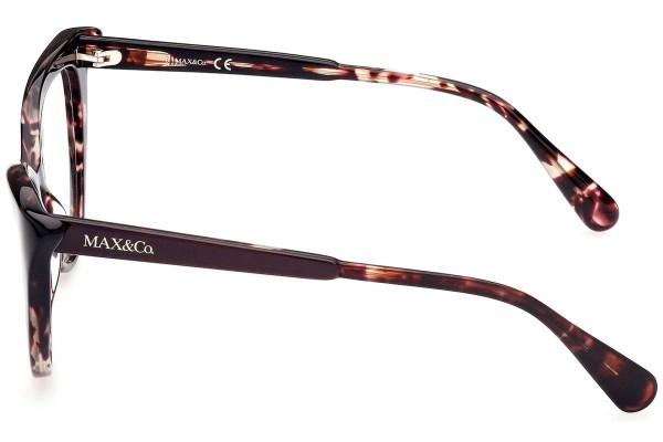 Okulary korekcyjne Max&Co. MO5046 056 Kocie oczy Havana