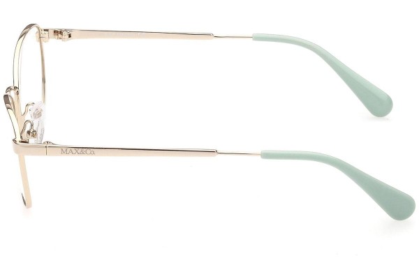 Okulary korekcyjne Max&Co. MO5019 032 Okrągłe Złote