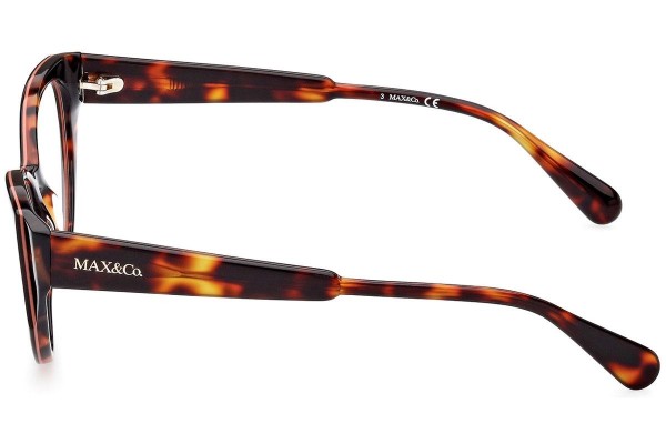 Okulary korekcyjne Max&Co. MO5058 056 Kocie oczy Havana