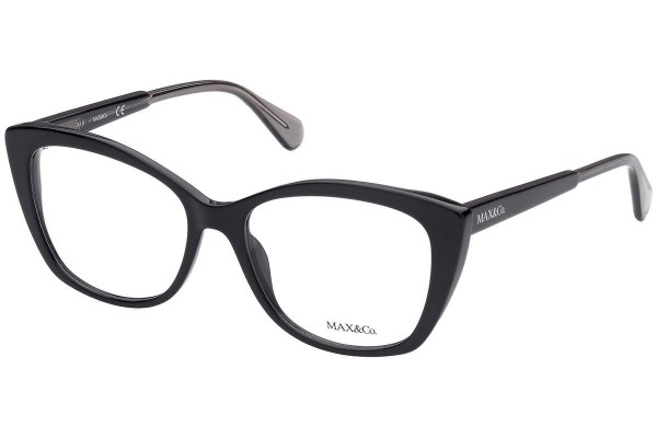 Okulary korekcyjne Max&Co. MO5016 001 Kwadratowe Czarne
