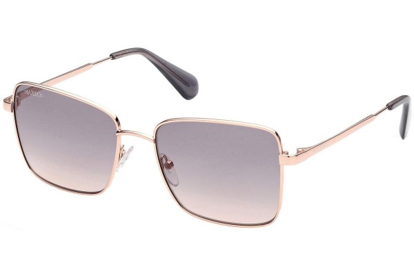 Okulary przeciwsłoneczne Max&Co. MO0016 33B Kwadratowe Złote
