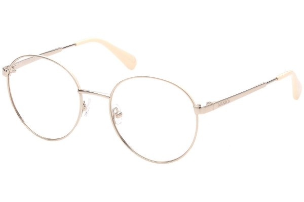 Okulary korekcyjne Max&Co. MO5049 032 Okrągłe Złote
