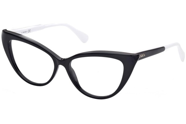 Okulary korekcyjne Max&Co. MO5046 005 Kocie oczy Czarne