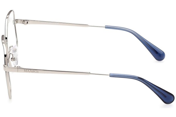 Okulary korekcyjne Max&Co. MO5037 016 Nieregularny Srebrne