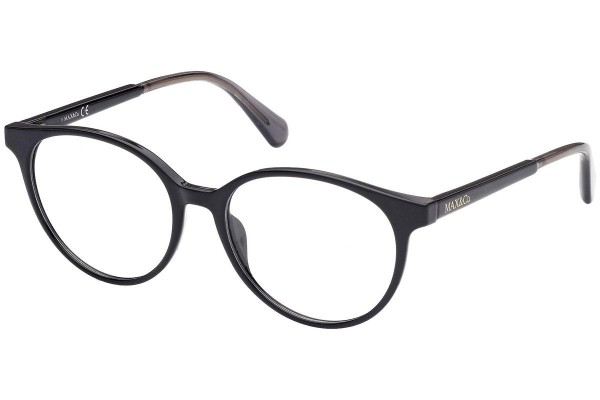 Okulary korekcyjne Max&Co. MO5053 001 Okrągłe Czarne