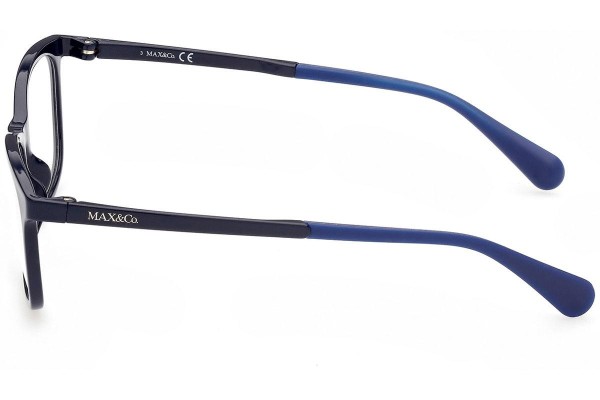 Okulary korekcyjne Max&Co. MO5054 090 Prostokątne Niebieskie