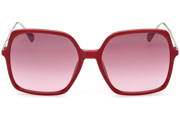 Okulary przeciwsłoneczne Max&Co. MO0010 69T Kwadratowe Czerwone