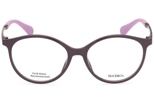 Okulary korekcyjne Max&Co. MO5014 081 Okrągłe Fioletowe