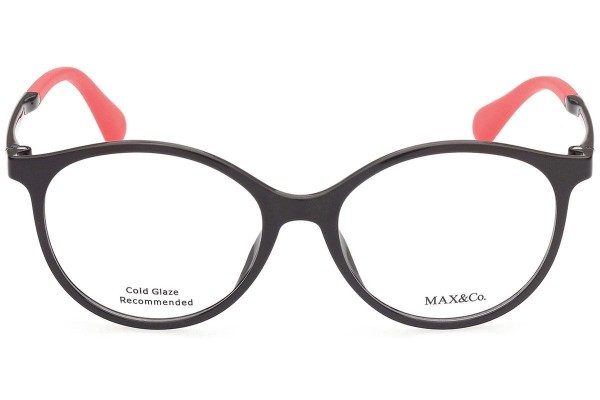Okulary korekcyjne Max&Co. MO5014 001 Okrągłe Czarne