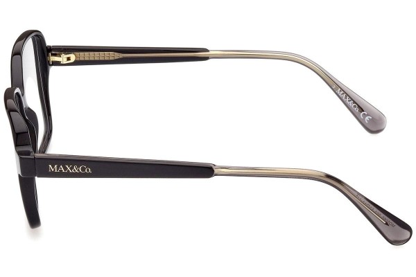 Okulary korekcyjne Max&Co. MO5060 001 Kwadratowe Czarne