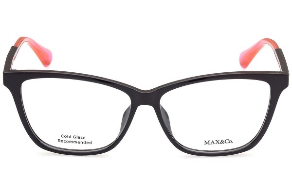Glasses Max&Co. MO5038 001 Kwadratowe Czarne
