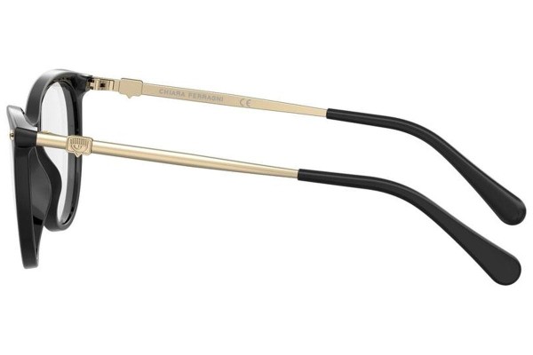 Okulary korekcyjne Chiara Ferragni CF1013 807 Kocie oczy Czarne
