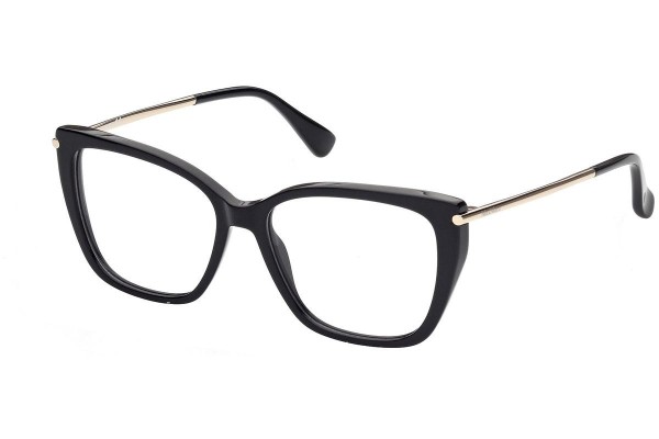 Okulary korekcyjne Max Mara MM5007 001 Kwadratowe Czarne