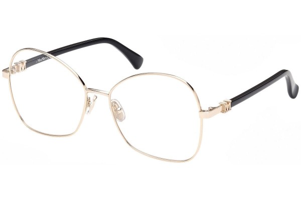 Okulary korekcyjne Max Mara MM5033 032 Kocie oczy Złote