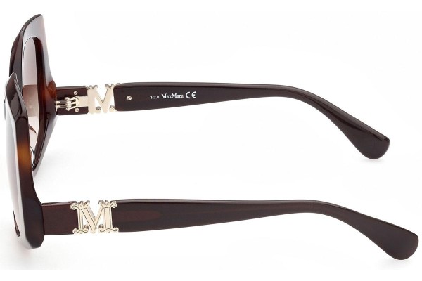 Okulary przeciwsłoneczne Max Mara MM0012 52F Nieregularny Havana