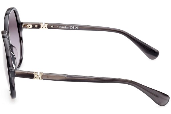 Okulary przeciwsłoneczne Max Mara MM0036 05B Okrągłe Czarne
