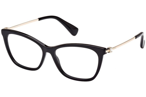 Okulary korekcyjne Max Mara MM5070 001 Kwadratowe Czarne