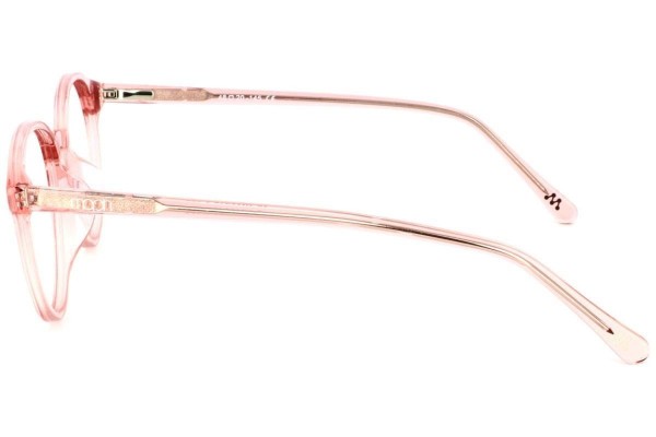 Okulary korekcyjne OiO by eyerim Lucky Pink Okrągłe Różowe