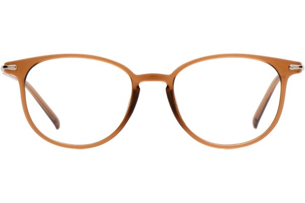 Okulary korekcyjne OiO by eyerim Izar Crystal Brown Okrągłe Brązowe