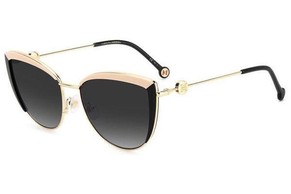 Ochelari de soare Carolina Herrera HER0112/S KDX/9O Cat Eye Aurii