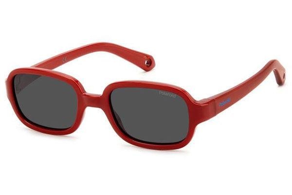 Zonnebril Polaroid Junior PLDK003/S C9A/M9 Polarized Ovaal Rood