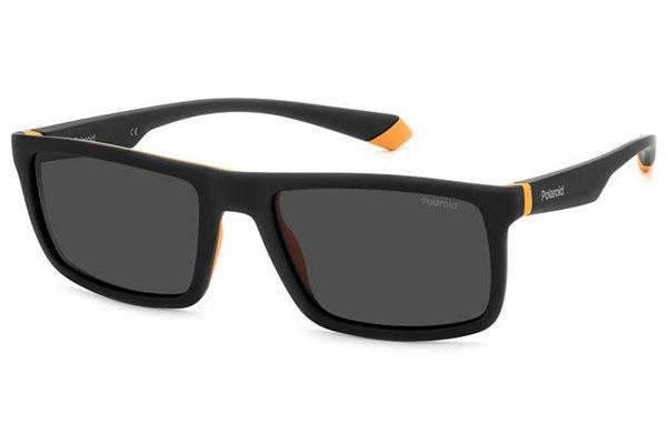 Слънчеви очила Polaroid PLD2134/S 8LZ/M9 Polarized Правоъгълни Черна