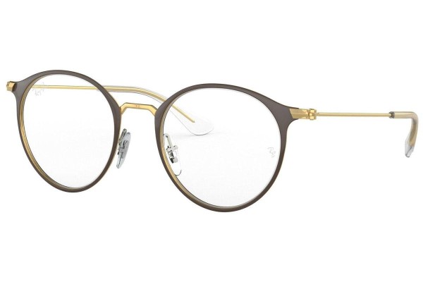 Okulary korekcyjne Ray-Ban Junior RY1053 4078 Okrągłe Brązowe