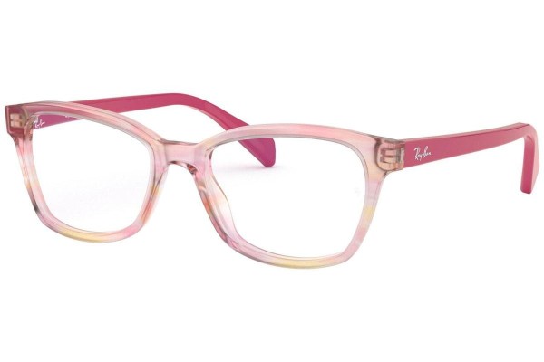 Okulary korekcyjne Ray-Ban Junior RY1591 3806 Kwadratowe Różowe