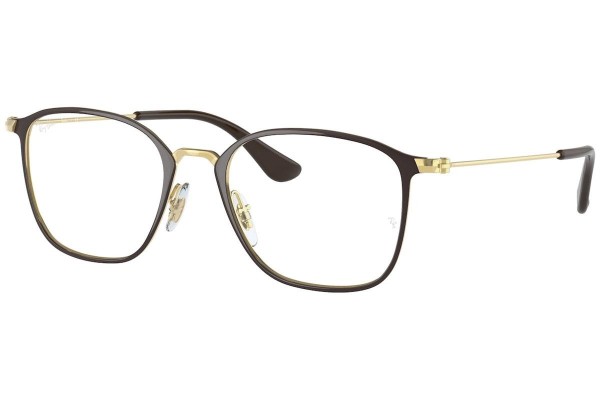 Okulary korekcyjne Ray-Ban Junior RY1056 4078 Kwadratowe Złote