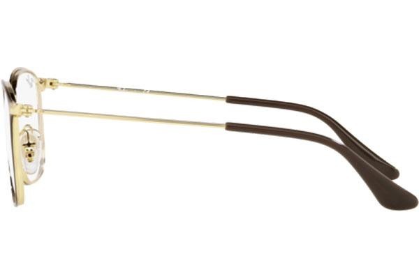 Okulary korekcyjne Ray-Ban Junior RY1056 4078 Kwadratowe Złote