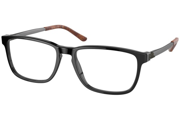 Okulary korekcyjne Ralph Lauren RL6208 5001 Prostokątne Czarne