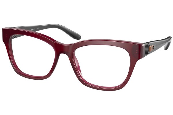 Okulary korekcyjne Ralph Lauren RL6209Q 5921 Kocie oczy Czerwone