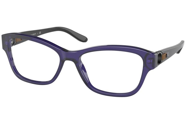 Okulary korekcyjne Ralph Lauren RL6210Q 5922 Kocie oczy Fioletowe