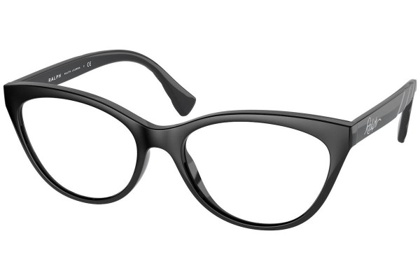 Okulary korekcyjne Ralph by Ralph Lauren RA7129 5001 Kocie oczy Czarne
