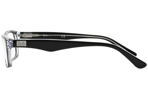 Okulary korekcyjne Ray-Ban RX5206 2034 Prostokątne Czarne